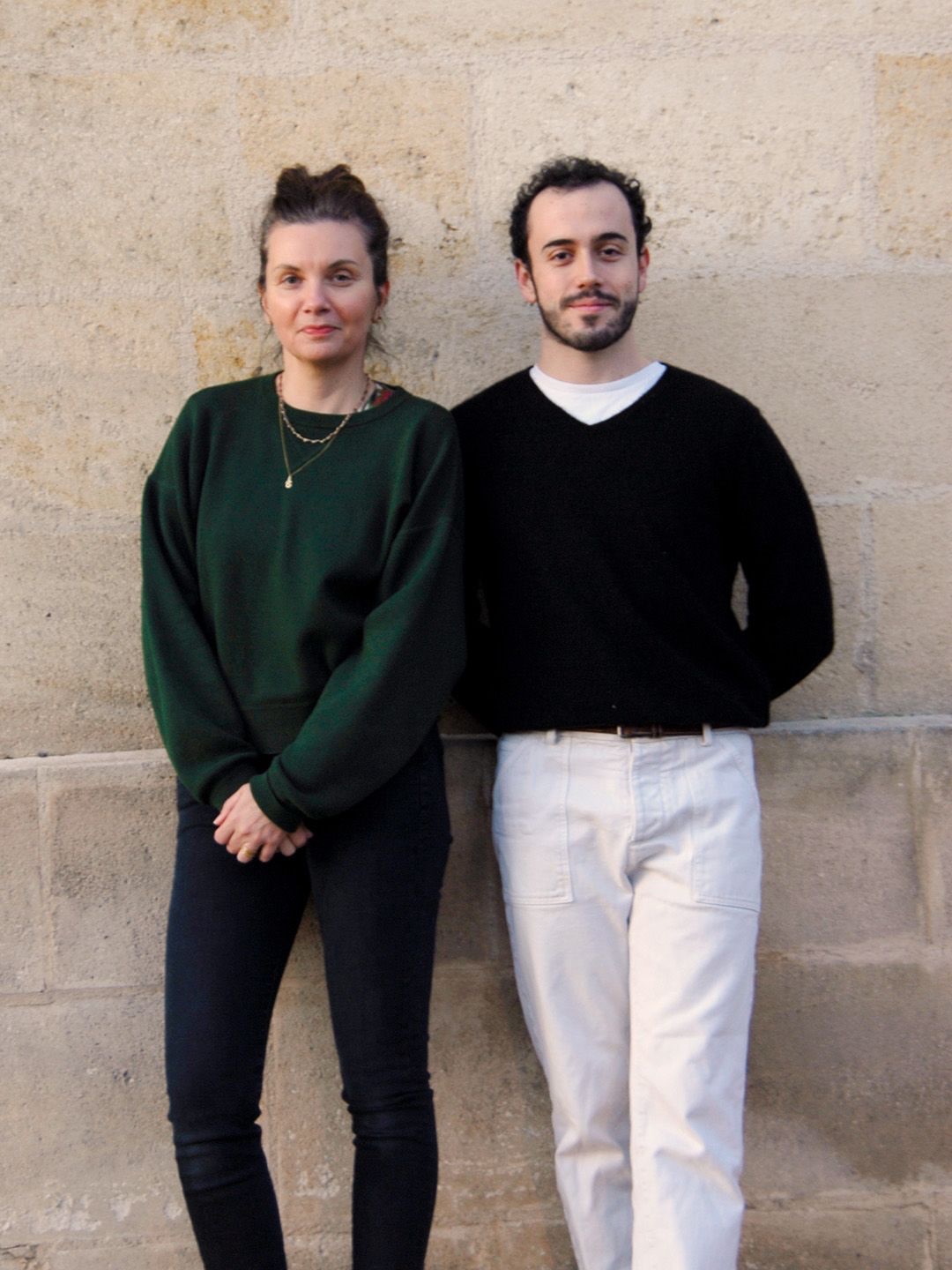 Le binôme Évelle Oudard et Paco Smith